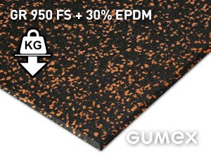 ELASTON Eltec GR 950 FS PRO FITNESS + 30% EPDM