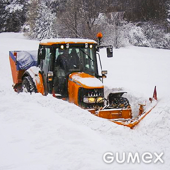 Gummischürfleisten für Schneepflüge